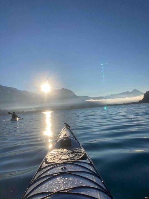 Chalet Mignon - Your Vacation Oasis At Lake Brienz Bönigen Extérieur photo