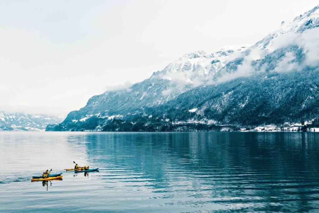 Chalet Mignon - Your Vacation Oasis At Lake Brienz Bönigen Extérieur photo